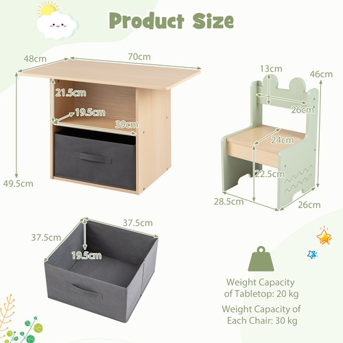 Set kids table and - table,