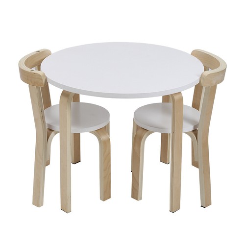 Kids table and chairs - table,