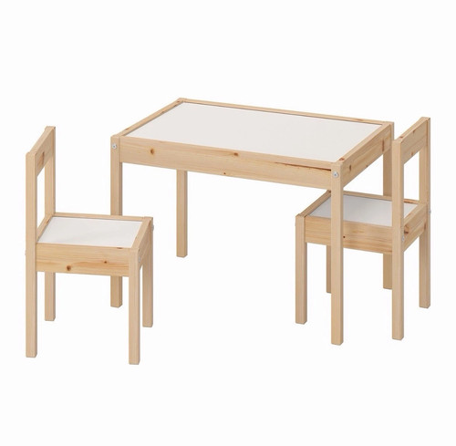 Wooden children table - table, and