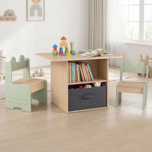 Kids table and - chairs, set