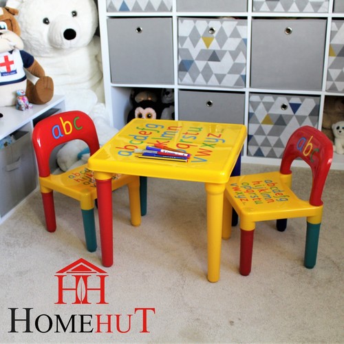 Abc table and chair - and, set